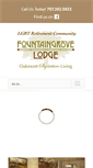 Mobile Screenshot of fountaingrovelodge.com